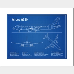 Airbus a320 - AD Posters and Art